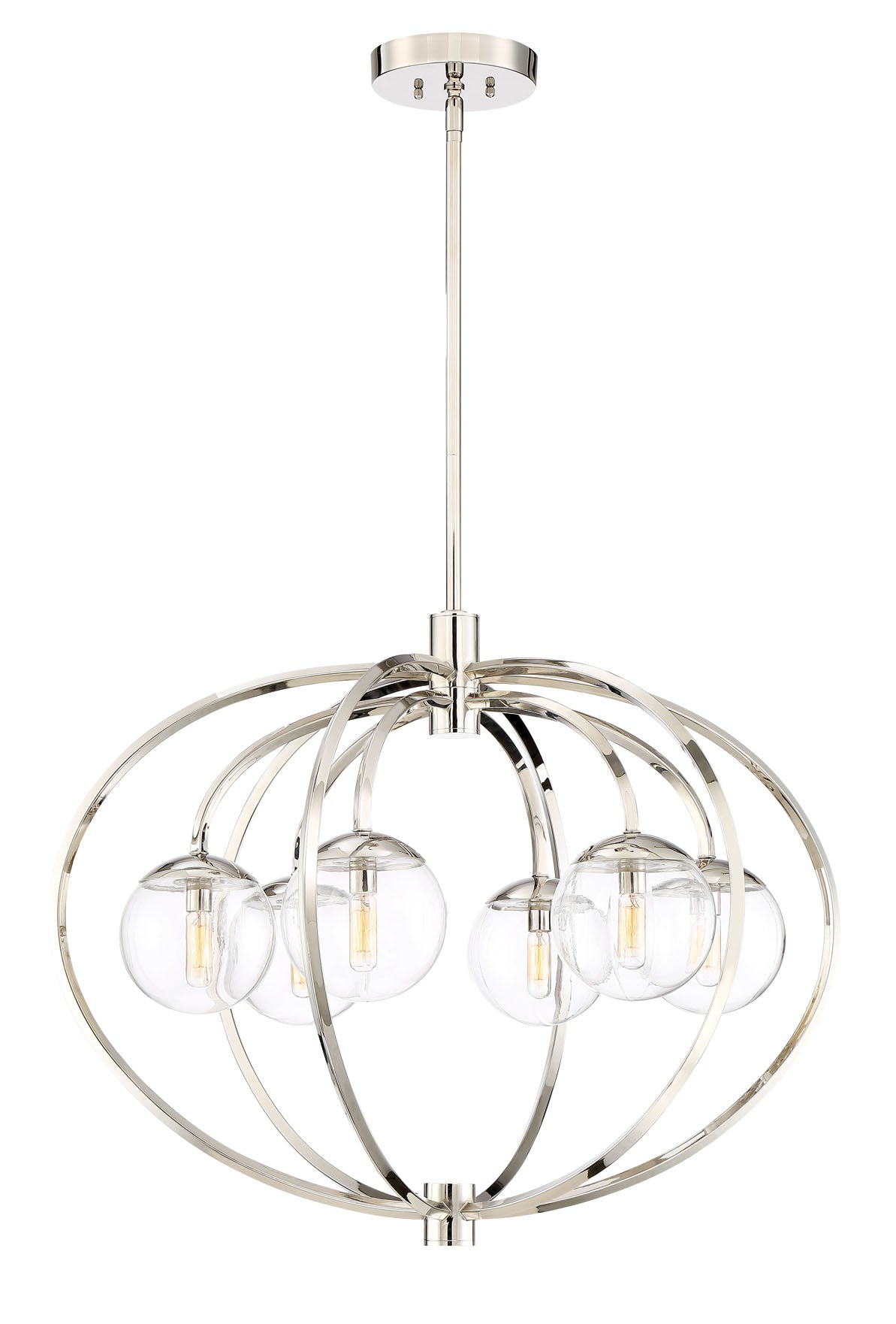 6 Light Chandelier 45526 - Bright Light Chandeliers