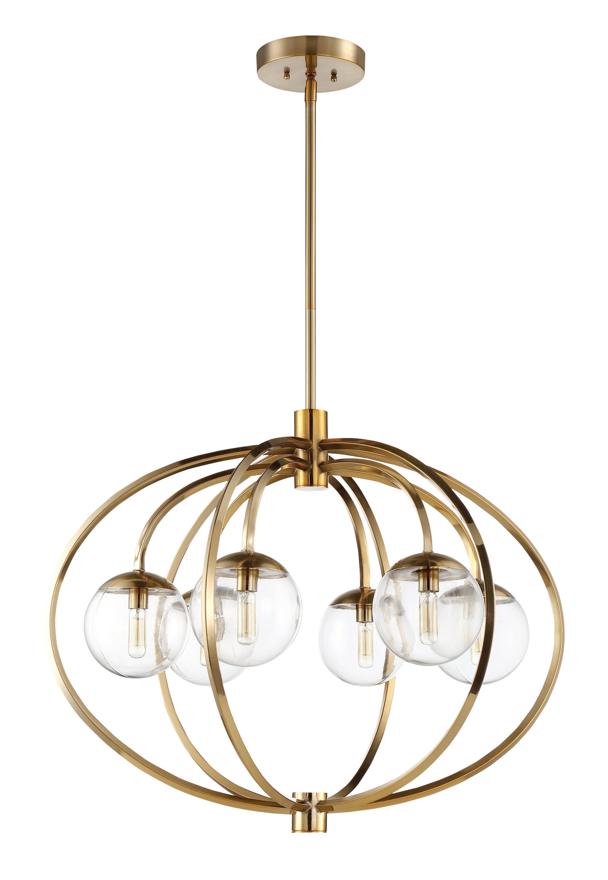 6 Light Chandelier 45526 - Bright Light Chandeliers