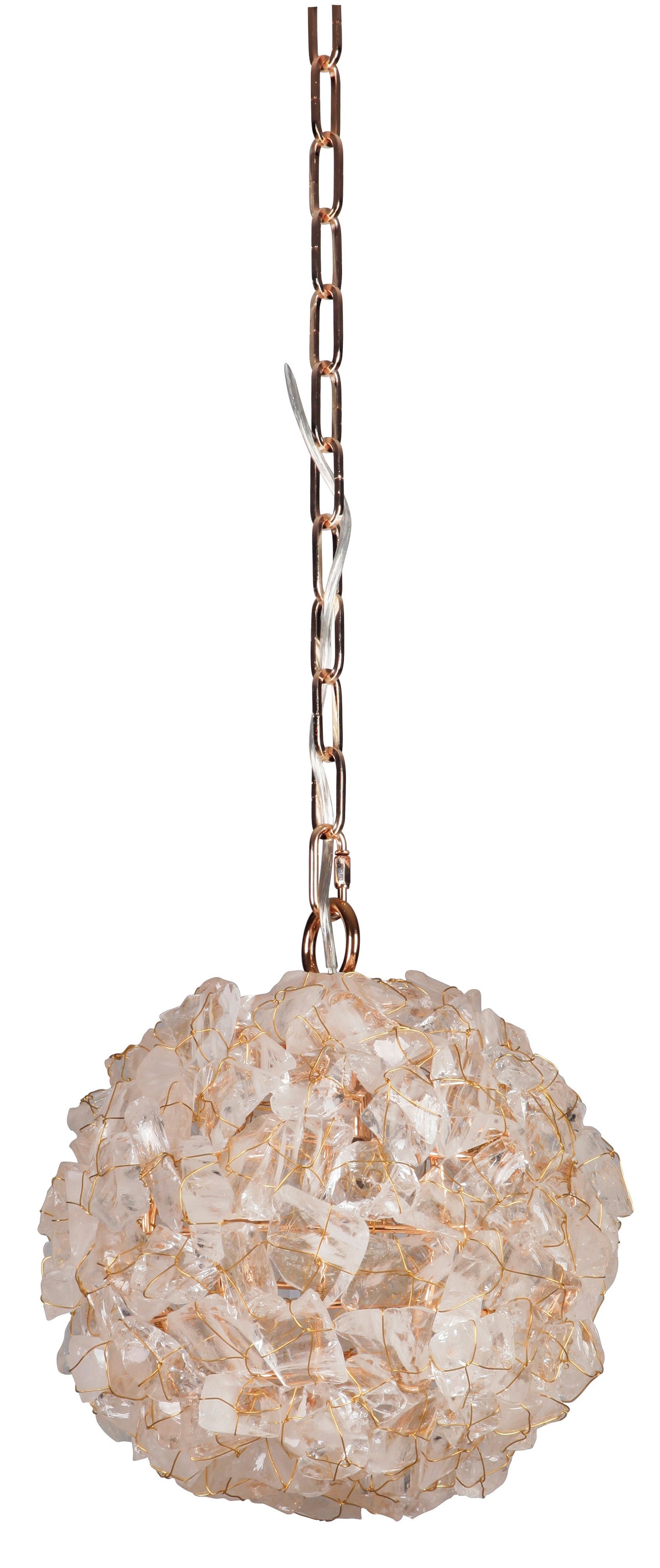 1 Light Pendant w/ Chain 48490 - Bright Light Chandeliers