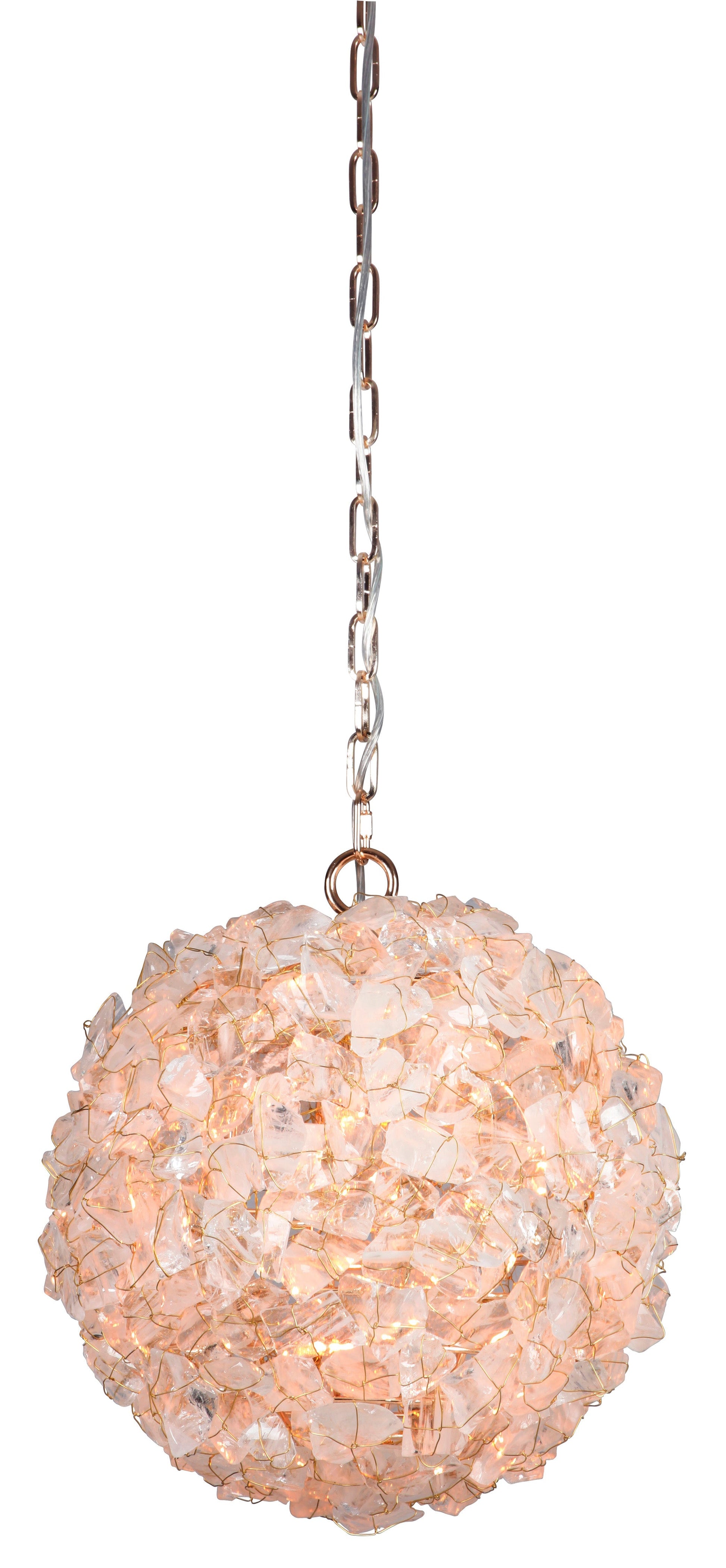 1 Light Pendant w/ Chain 48491 - Bright Light Chandeliers