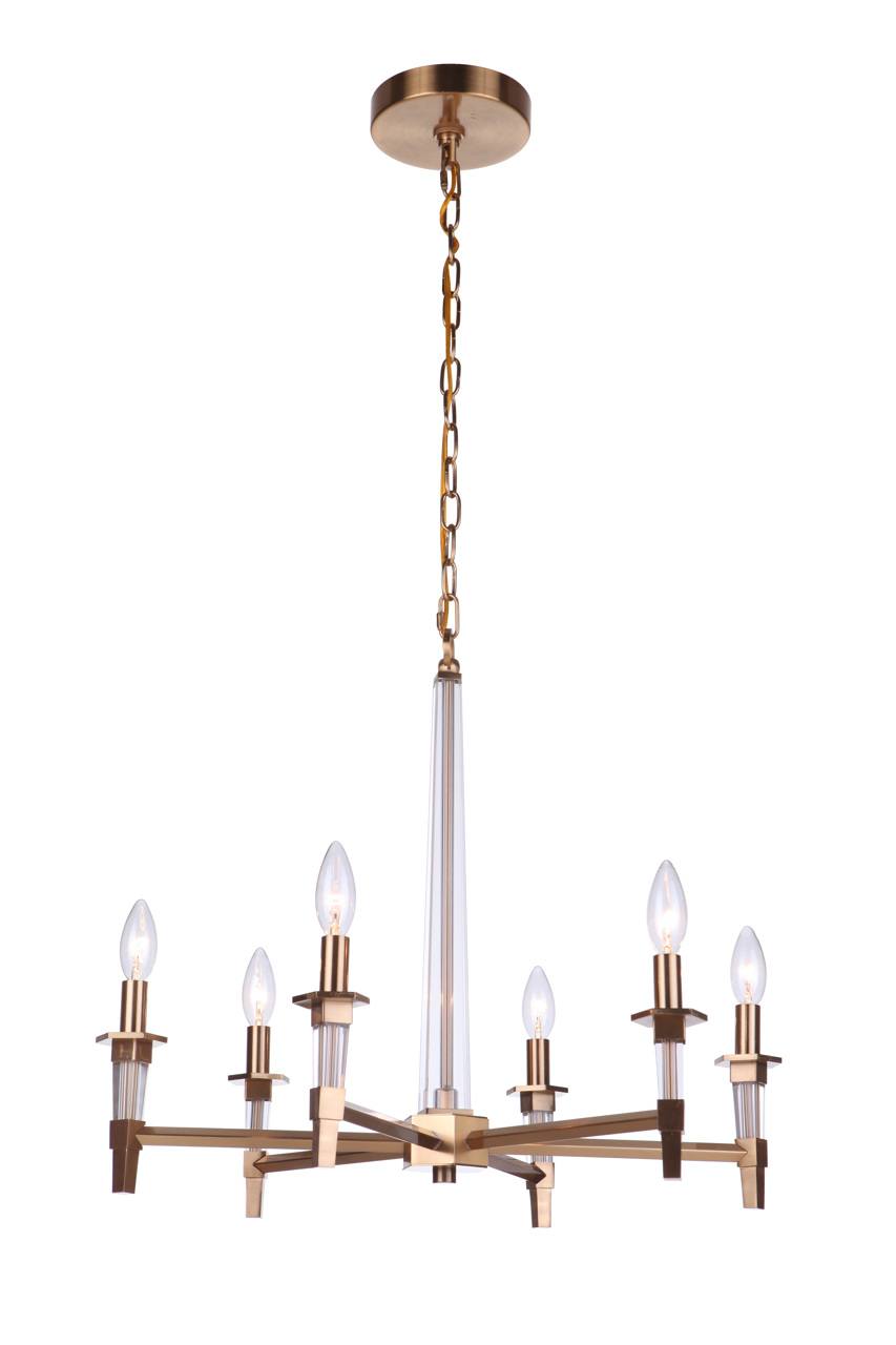 6 Light Chandelier 53226 - Bright Light Chandeliers