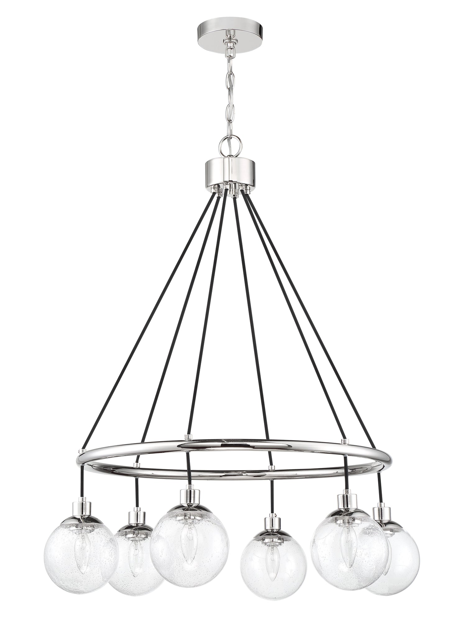 6 Light Chandelier 53326 - Bright Light Chandeliers