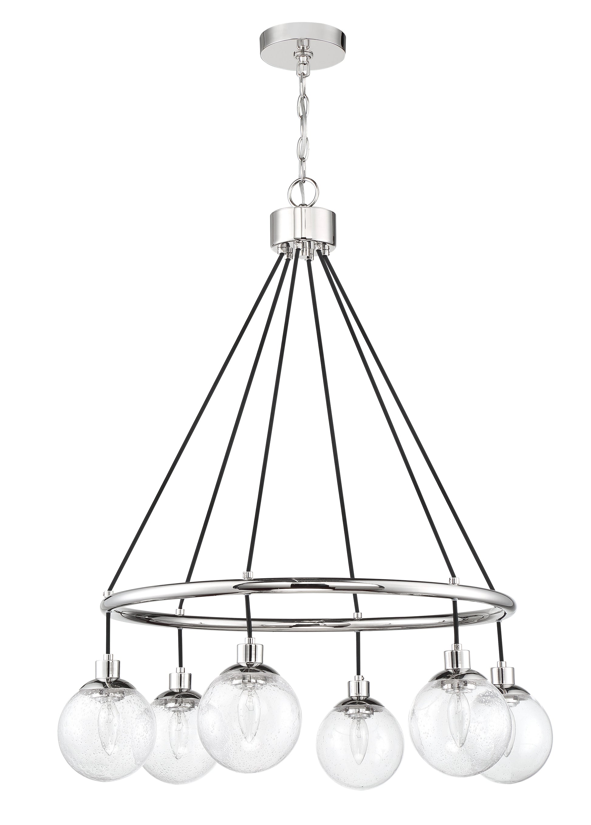 6 Light Chandelier 53326 - Bright Light Chandeliers