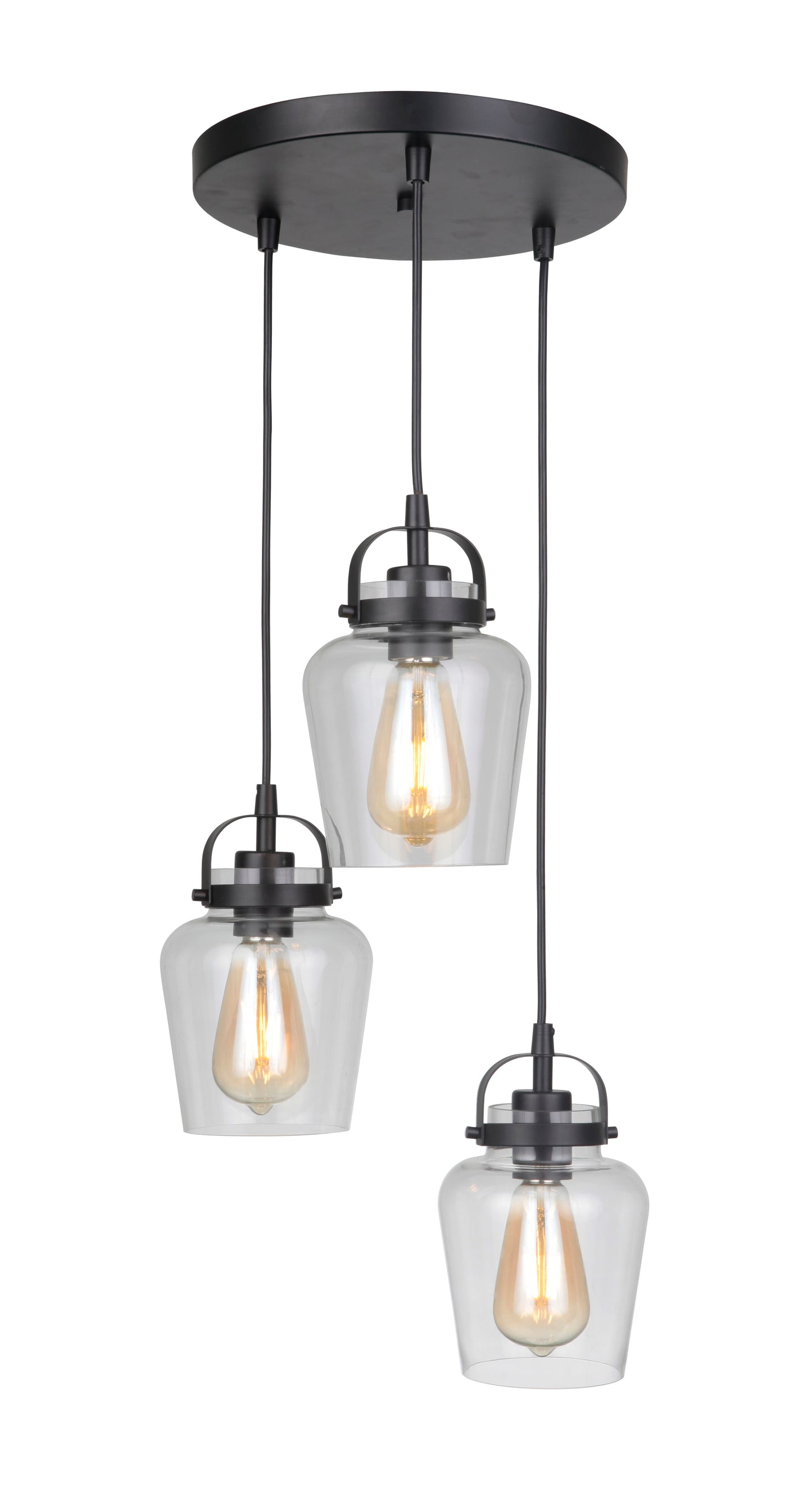 3 Light Pendant 53592 - Bright Light Chandeliers