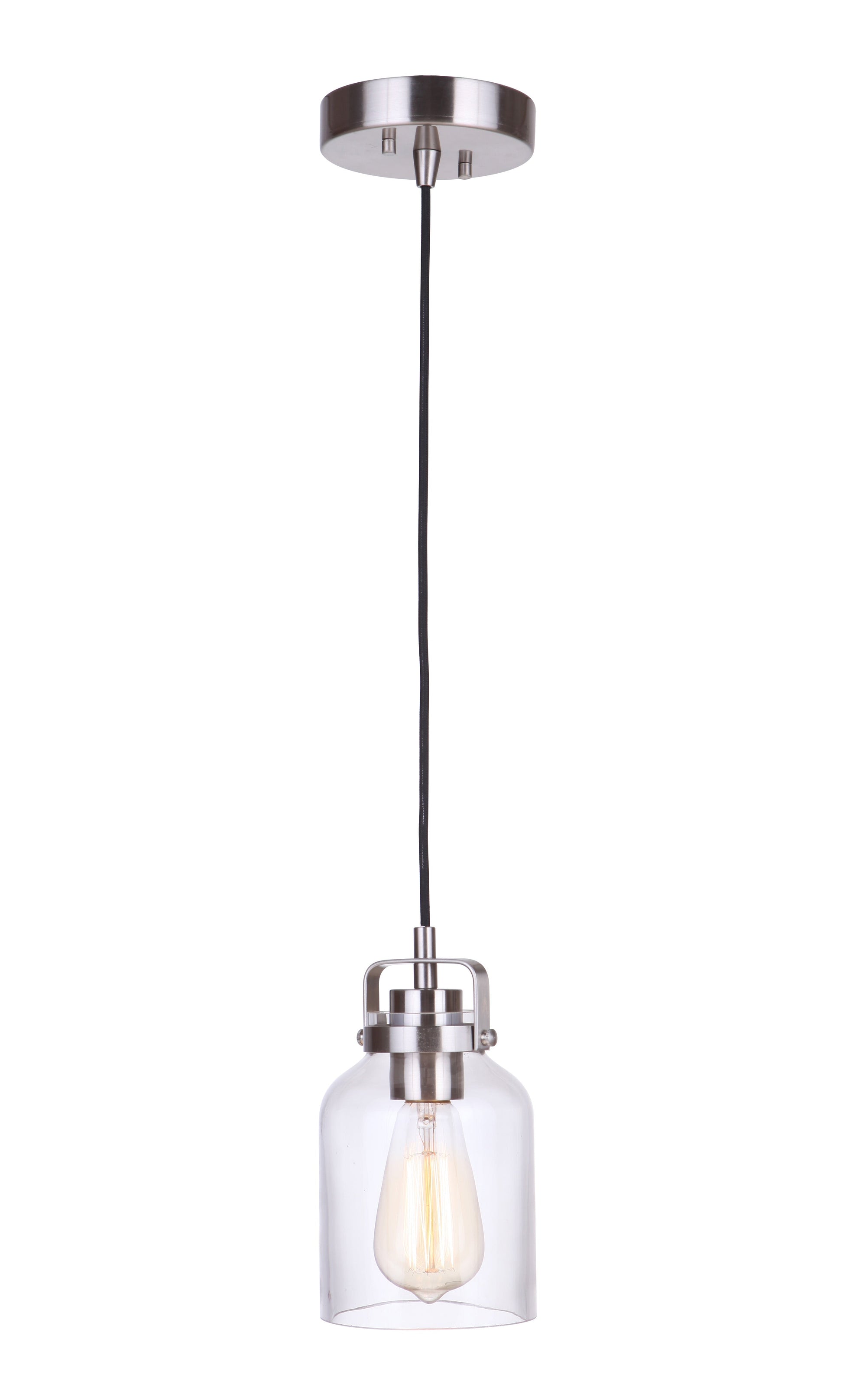 Foxwood 1 Light Mini Pendant 53691 - Bright Light Chandeliers