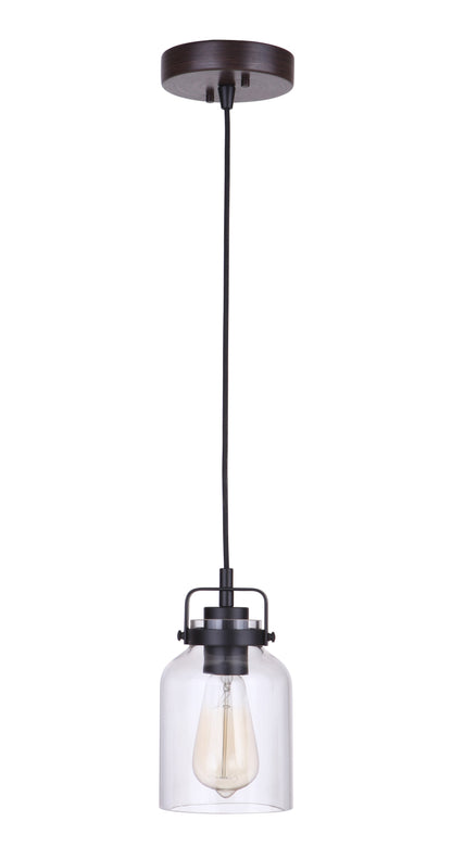 Foxwood 1 Light Mini Pendant 53691 - Bright Light Chandeliers