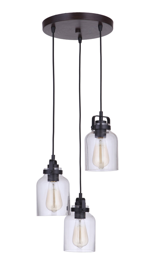 3 Light Pendant 53692 - Bright Light Chandeliers