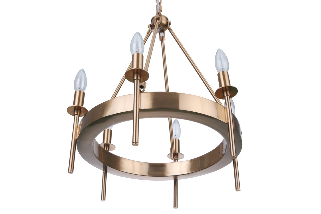 Larrson 6 Light Chandelier 54326 - Bright Light Chandeliers