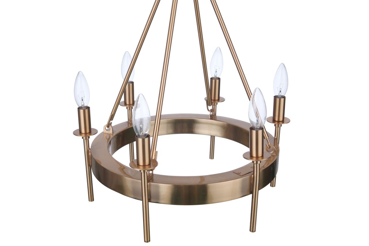 Larrson 6 Light Chandelier 54326 - Bright Light Chandeliers