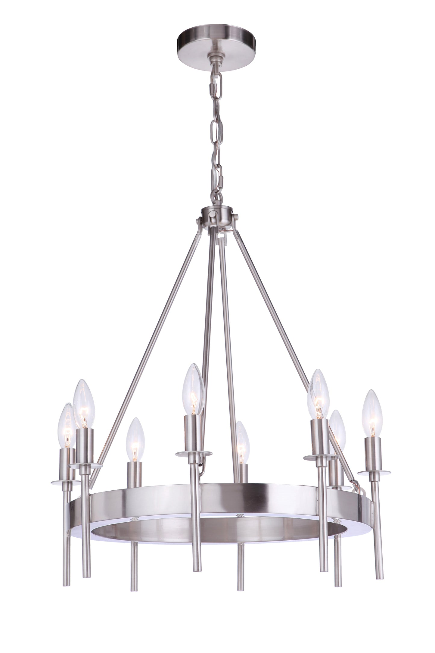 Larrson 8 Light Chandelier 54328 - Bright Light Chandeliers