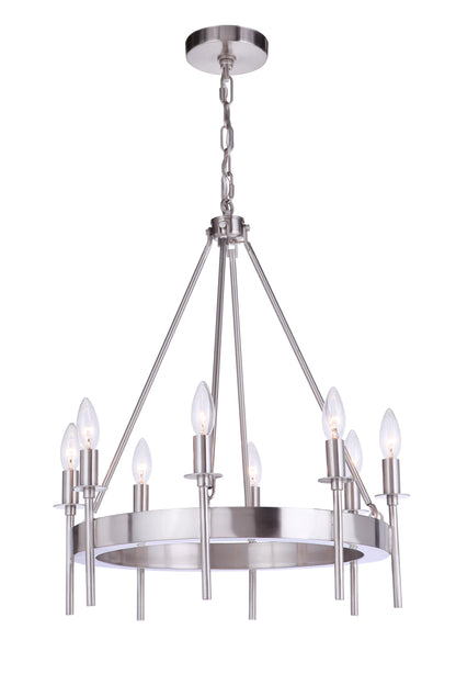 Larrson 8 Light Chandelier 54328 - Bright Light Chandeliers