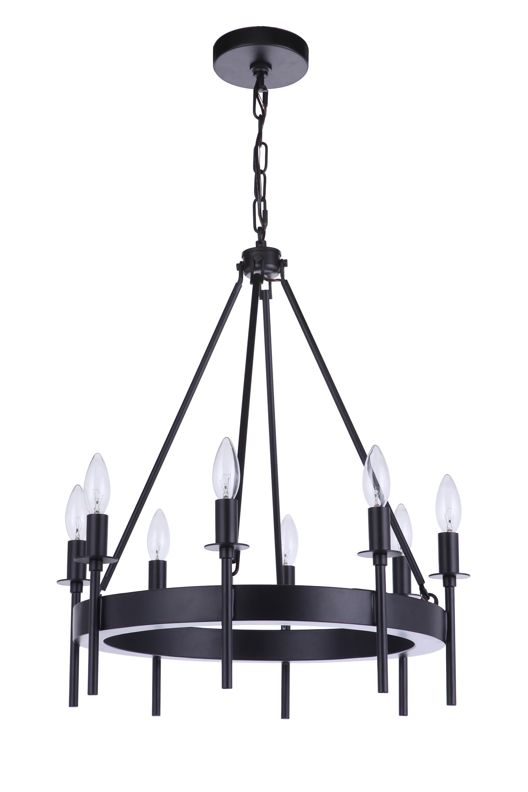 Larrson 8 Light Chandelier 54328 - Bright Light Chandeliers