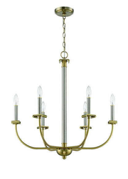 6 Light Chandelier 54826 - Bright Light Chandeliers