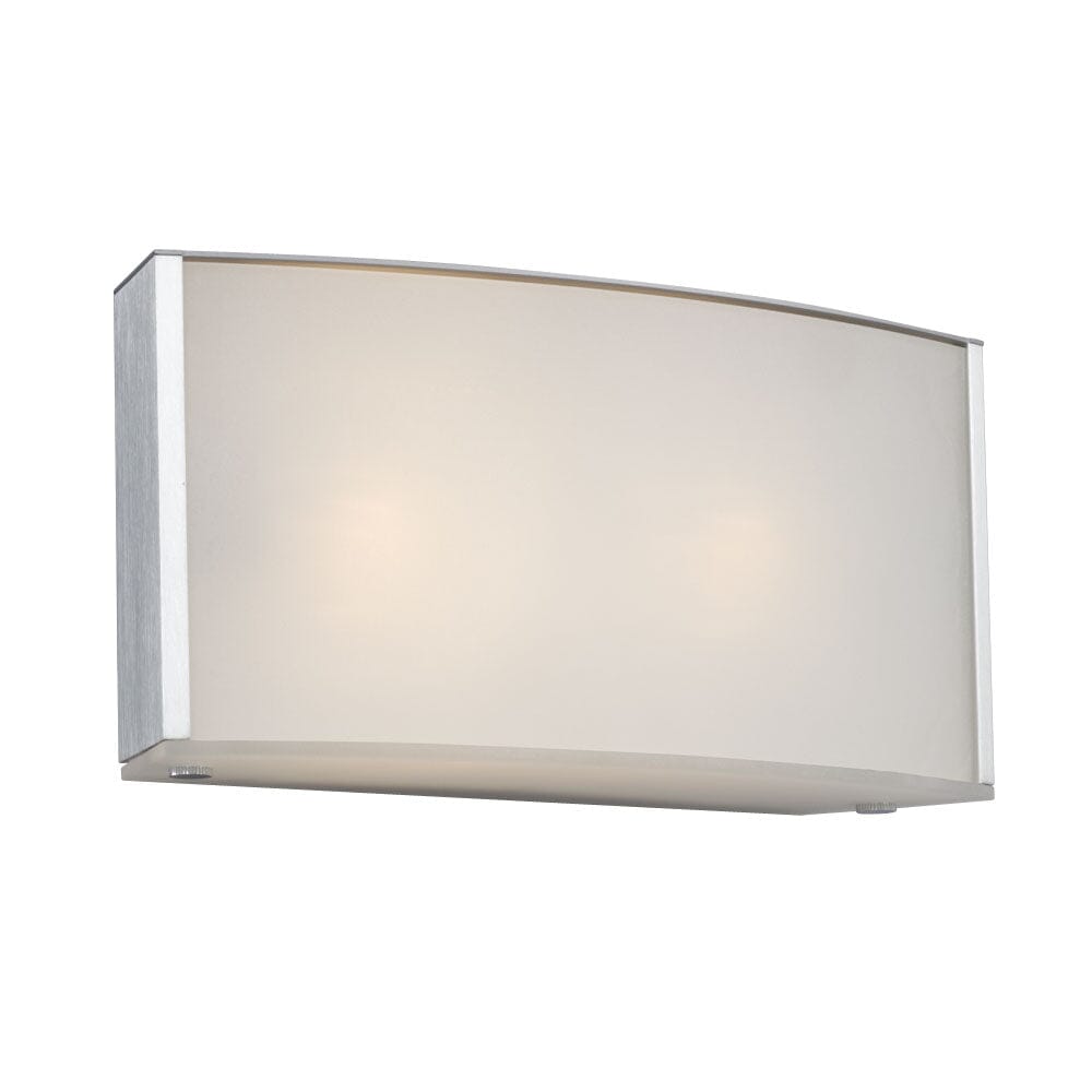 Wall Sconce - Silver w/ Frosted Glass 700691SLV Galaxy Lighting - Bright Light Chandeliers