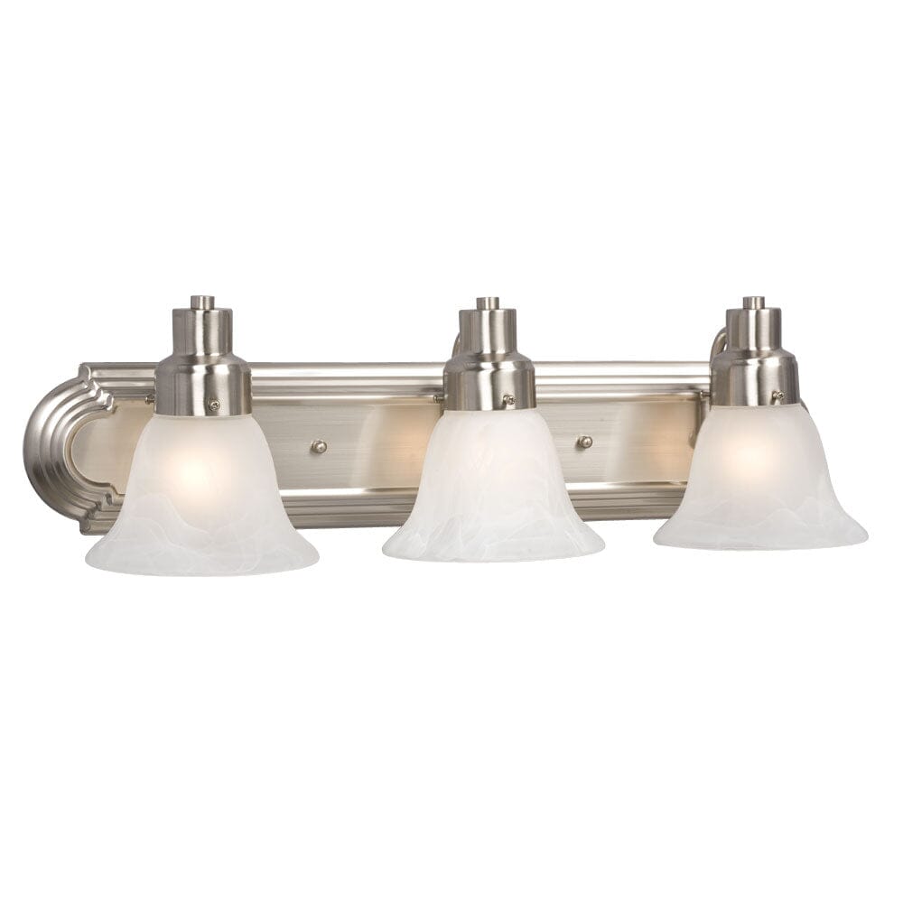 Belfast Three Light Vanity 703606BN Galaxy Lighting - Bright Light Chandeliers