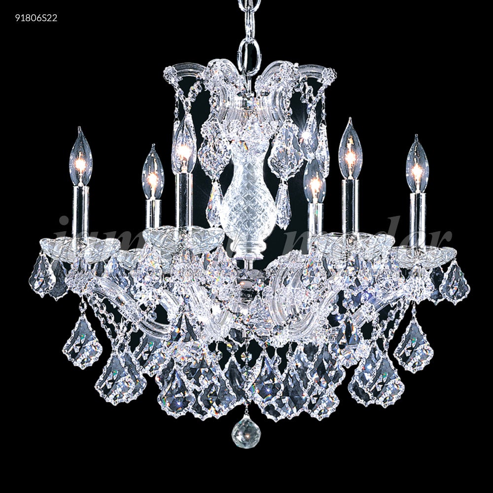 Maria Theresa 6 Arm Chandelier, 91806S00 - Bright Light Chandeliers