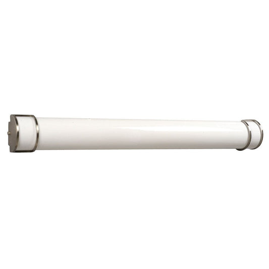 Bath & Vanity Light - in Brushed Nickel finish with Satin White Acrylic Lens (Fluorescent, 120V HPF, Electronic Ballast) 921248BN-HPF Galaxy Lighting - Bright Light Chandeliers