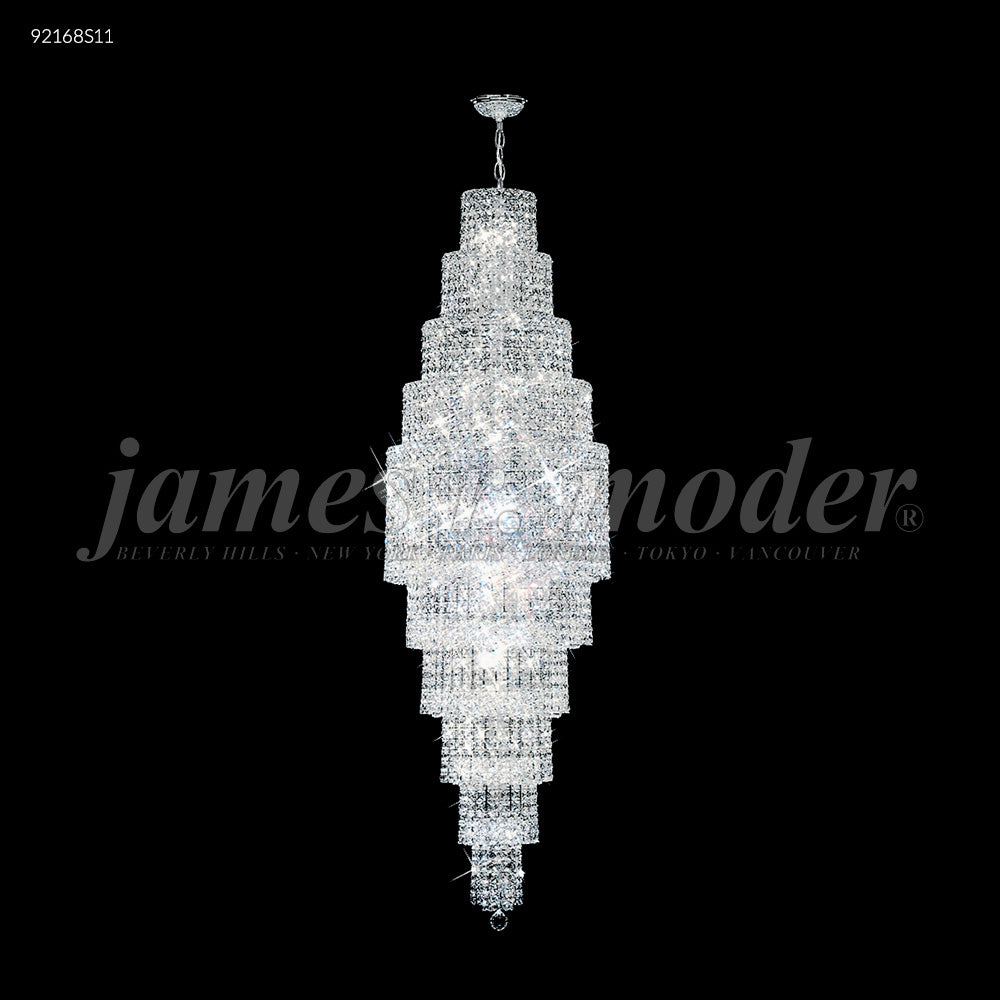 Prestige All Crystal Entry Chandelier, 92168S00 - Bright Light Chandeliers