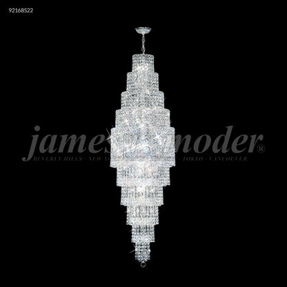 Prestige All Crystal Entry Chandelier, 92168S00 - Bright Light Chandeliers