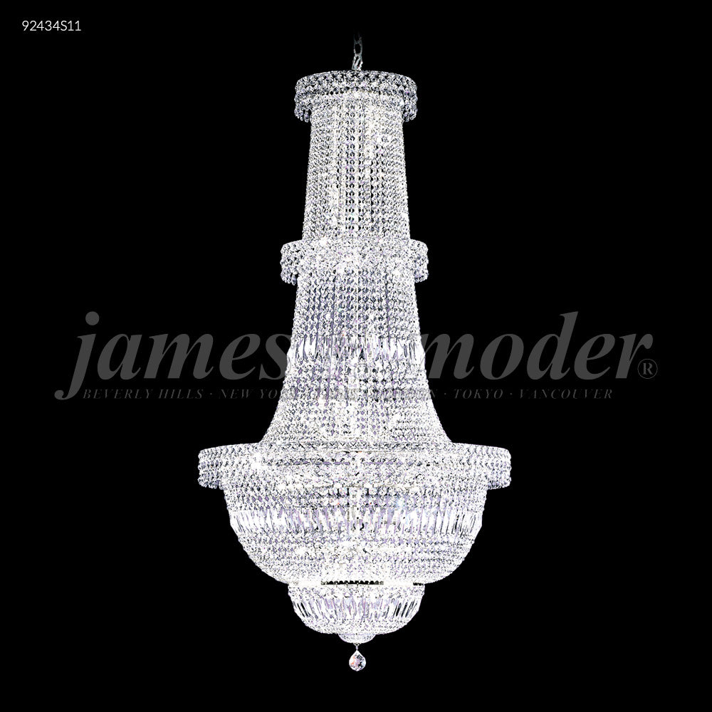 Prestige All Crystal Entry Chandelier, 92434S00 - Bright Light Chandeliers