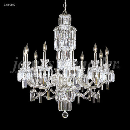 Buckingham 10 Arm Chandelier, 93950S00 - Bright Light Chandeliers