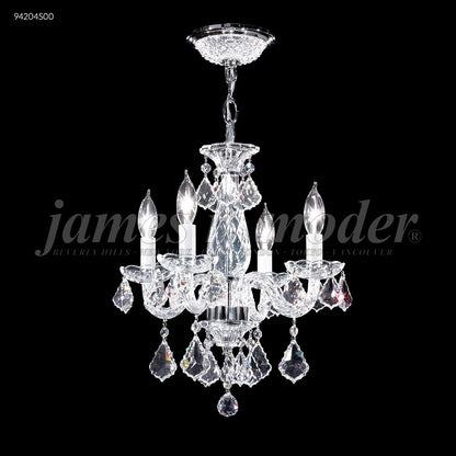 Vienna 4 Glass Arm Pendant, 94204S00 - Bright Light Chandeliers