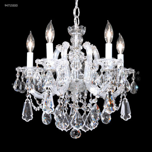 Maria Theresa 5 Arm Pendant, 94715S00 - Bright Light Chandeliers