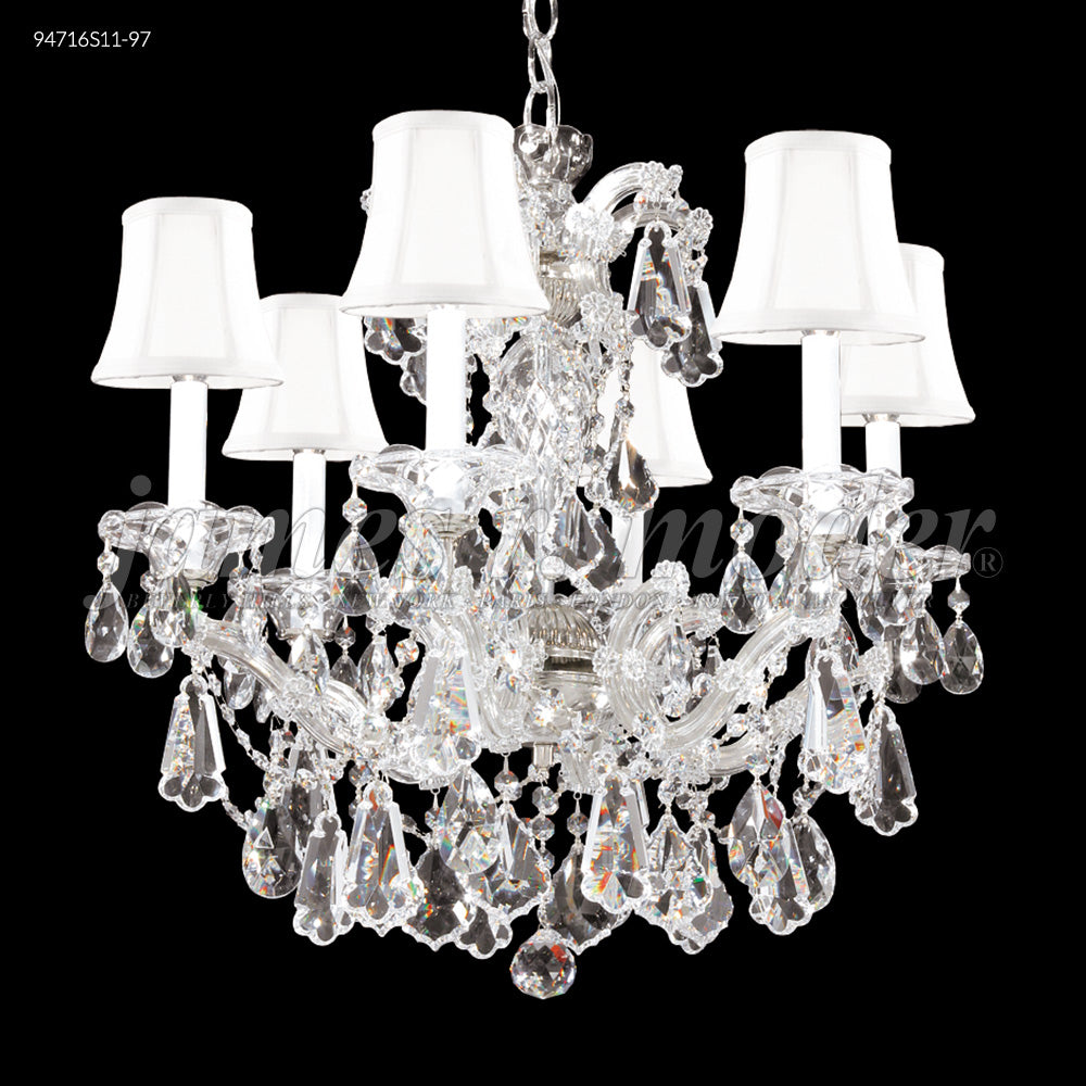 Maria Theresa 6 Arm Chandelier, 94716S00 - Bright Light Chandeliers