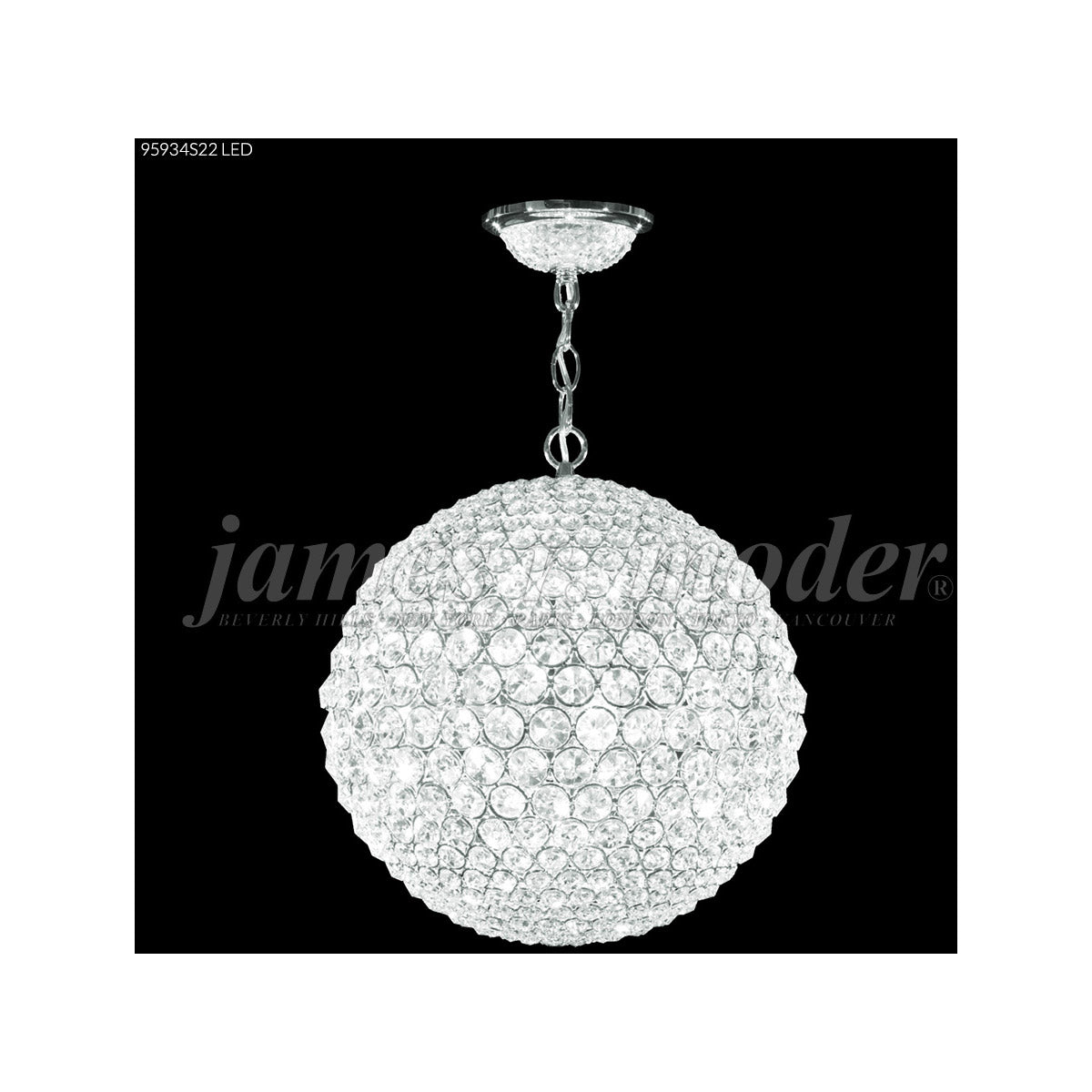 Sun Sphere Chandelier 95934S2X - Bright Light Chandeliers