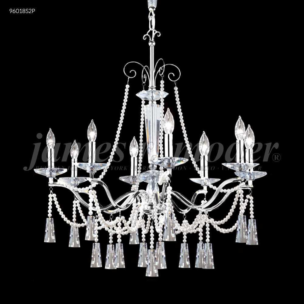 Pearl Collection 8 Arm Chandelier, 96018S0P - Bright Light Chandeliers