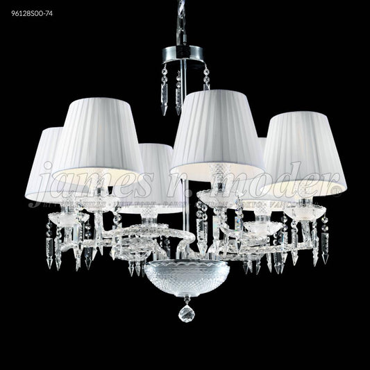 Le Chateau 6 Arm Chandelier, 96128S00-74 - Bright Light Chandeliers