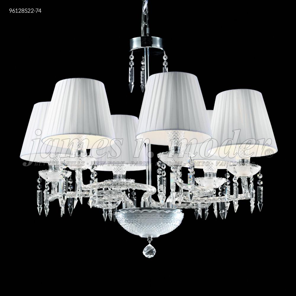 Le Chateau 6 Arm Chandelier, 96128S00 - Bright Light Chandeliers