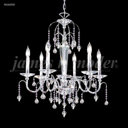 Medallion 6 Arm Chandelier, 96166S00 - Bright Light Chandeliers