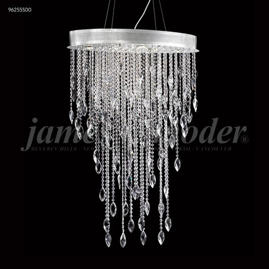 Oval Sculptured Leaf Chandelier, 96255S00 - Bright Light Chandeliers