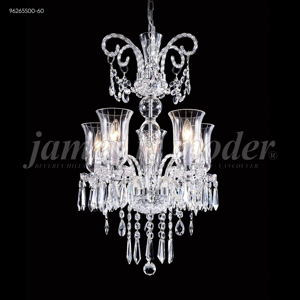 Venetian 5 Arm Pendant, 96265S00-60 - Bright Light Chandeliers