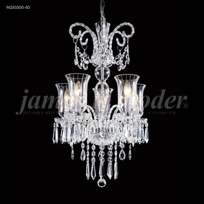 Venetian 5 Arm Pendant, 96265S00-60 - Bright Light Chandeliers