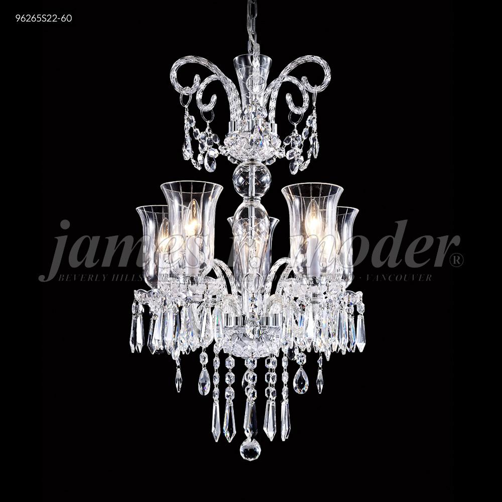 Venetian 5 Arm Pendant, 96265S00-95 - Bright Light Chandeliers