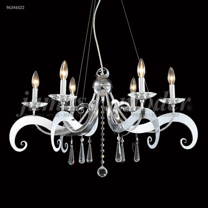 Europa Collection 6 Arm Chandelier, 96346S00 - Bright Light Chandeliers