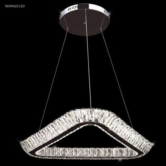 LED Galaxy Crystal Chandelier, 96594S22LED - Bright Light Chandeliers