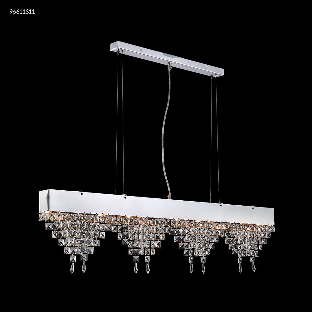 Fashionable Bar Light Crystal Chandelier, 96611S00 - Bright Light Chandeliers