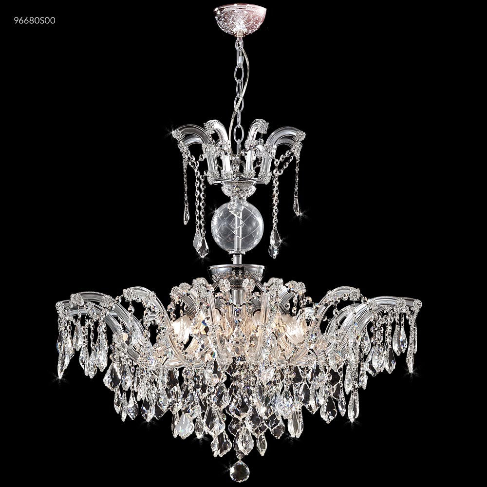 Maria Theresa Semi-flush Crystal Chand., 96680S00 - Bright Light Chandeliers