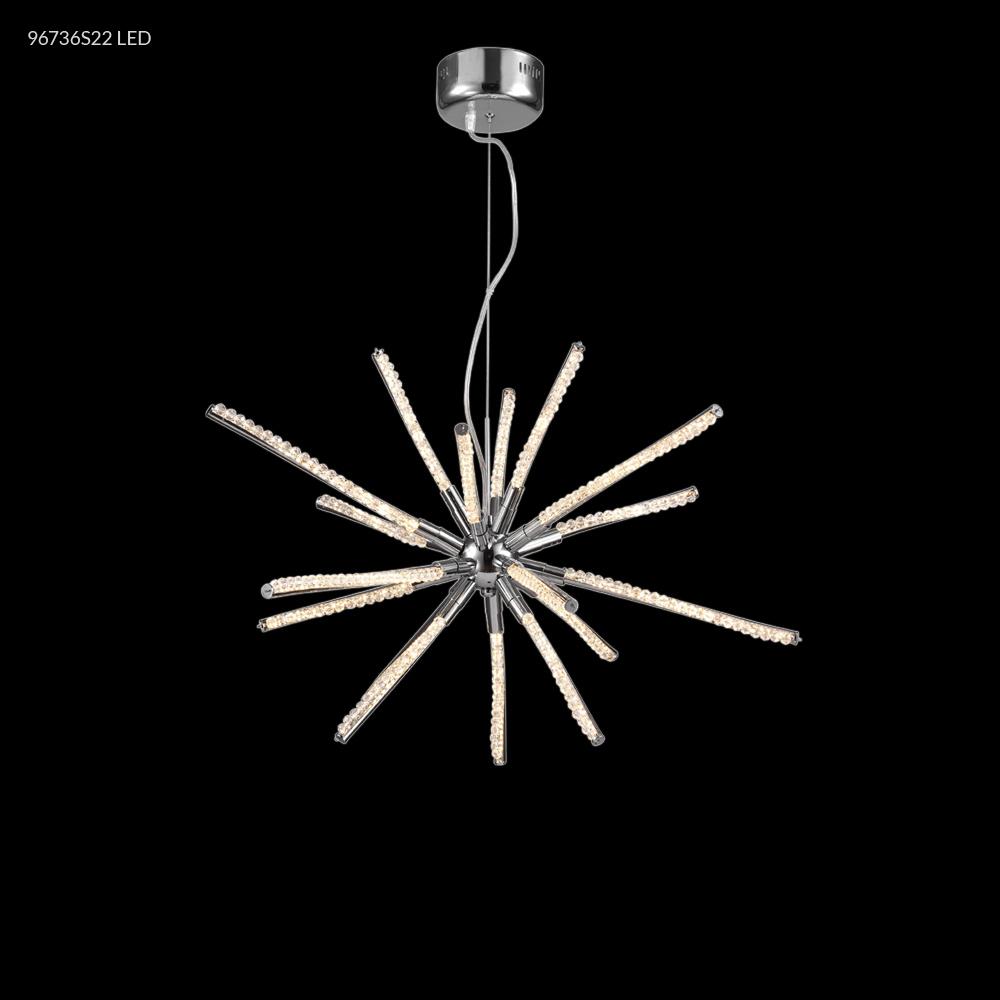 Sputnik Chandelier, 96736S22LED - Bright Light Chandeliers