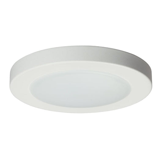 6" LED Slimline Surface Mount - in White finish with Polycarbonate Lens (AC LED, Dimmable, 3000K) L646030WH Galaxy Lighting - Bright Light Chandeliers