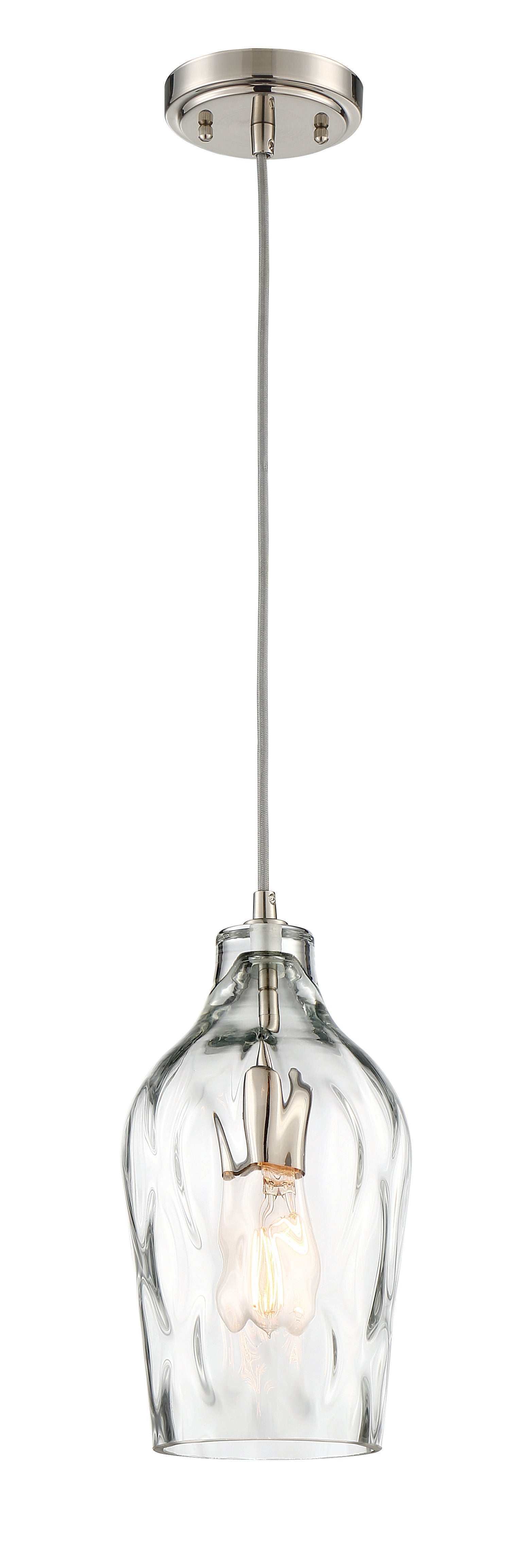 1 Light Mini Pendant P725 - Bright Light Chandeliers