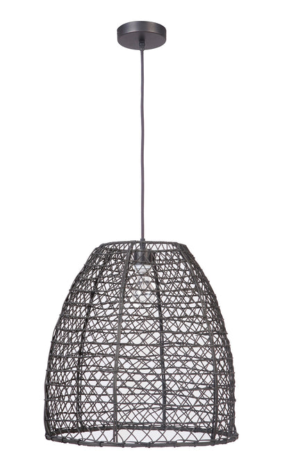 1 Light Woven Pendant P920 - Bright Light Chandeliers