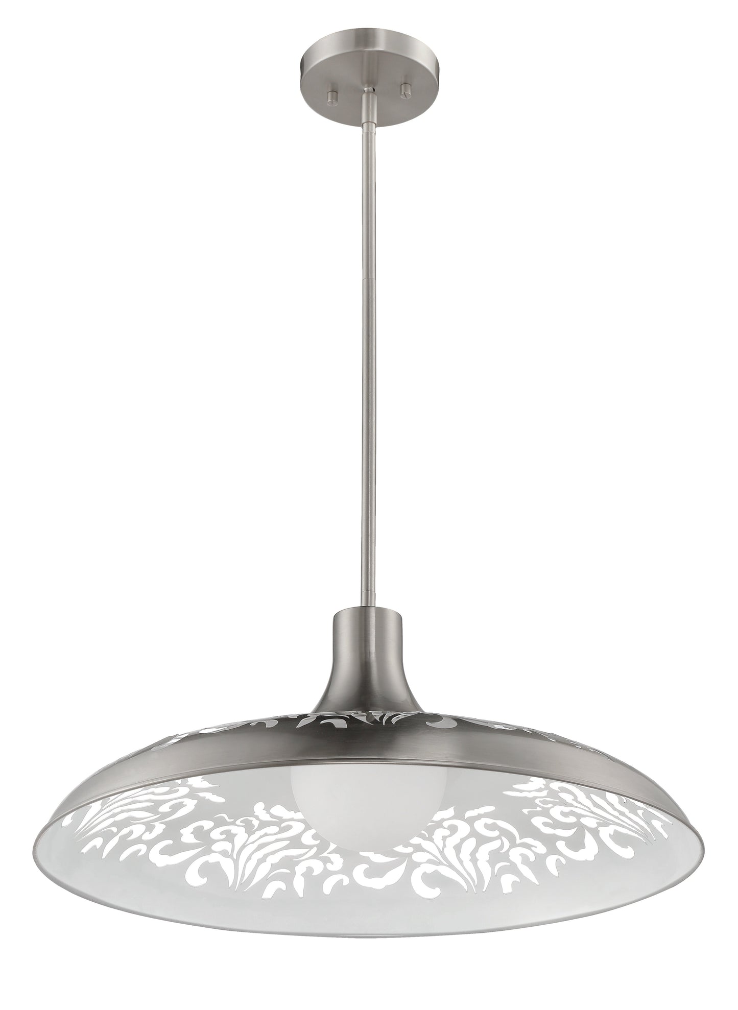 1 Light Pendant w/Rod P965 - Bright Light Chandeliers